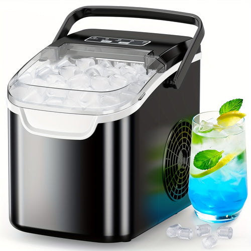 Portable Countertop Ice Maker 26.5Lbs/24H Self-Cleaning