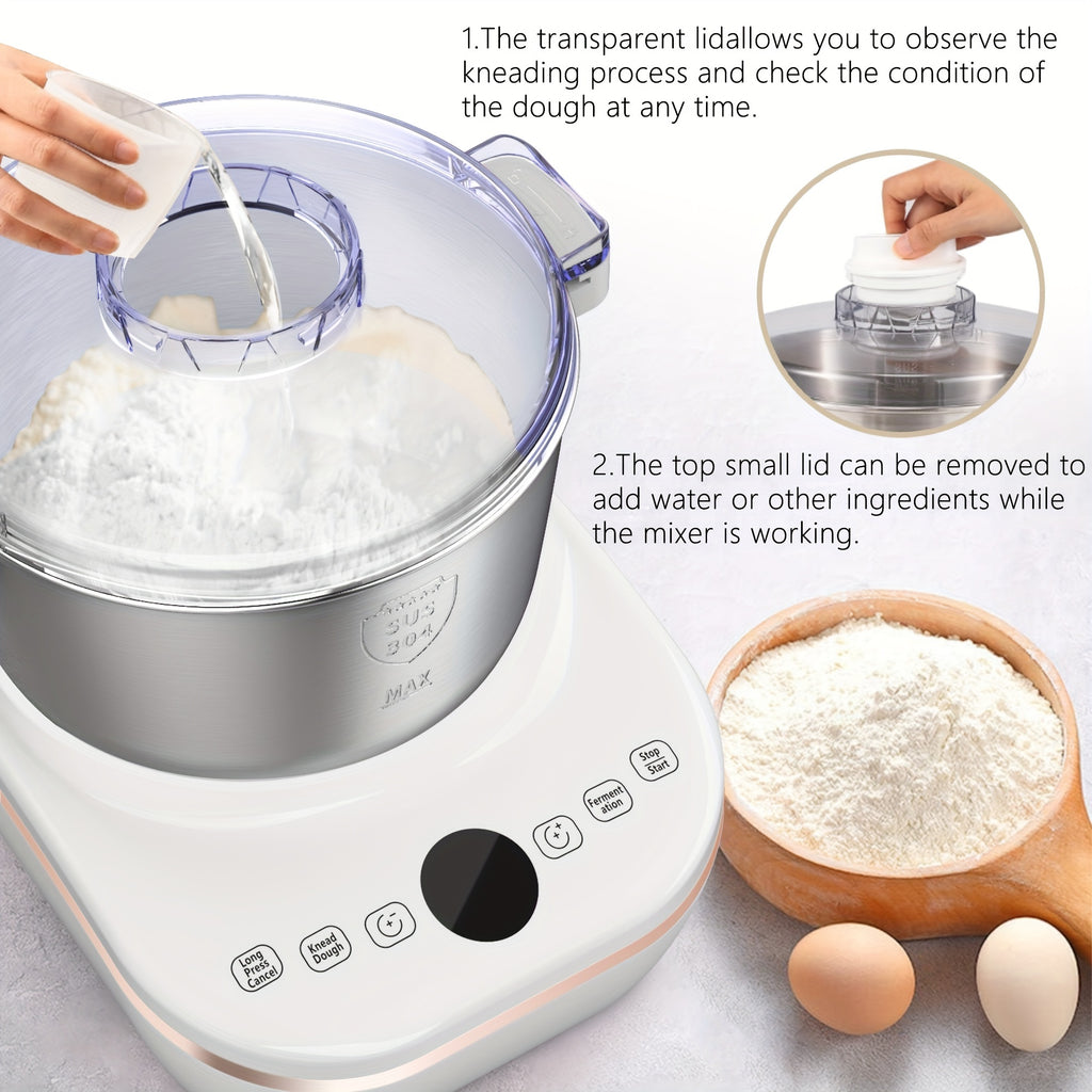 7QT 304 Stainless Steel Electric Dough Maker with Fermentation
