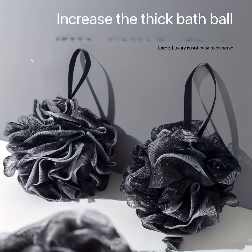 4pcs/Random Color Gentle Exfoliating Bath Ball, Unisex, Perfect for Family Bath Time