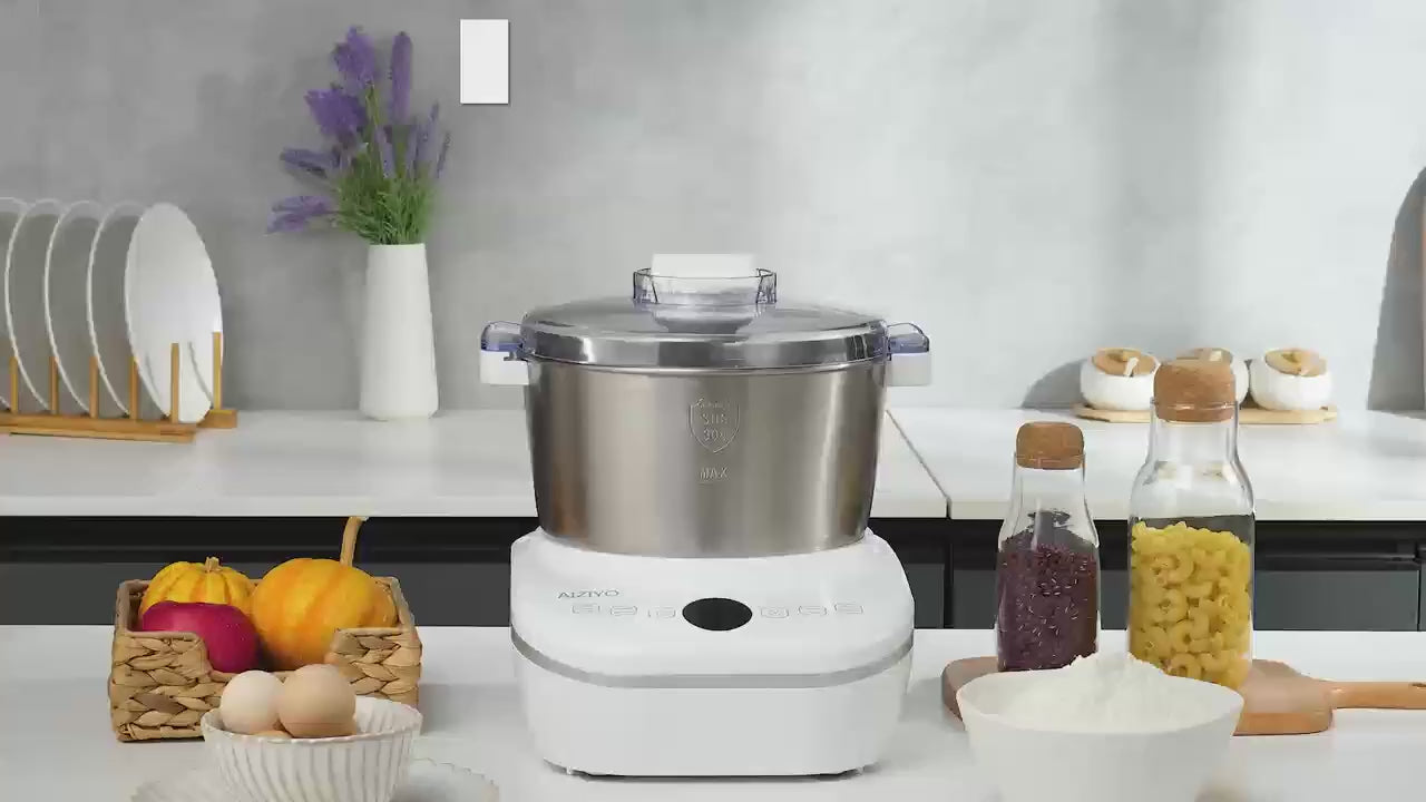 7QT 304 Stainless Steel Electric Dough Maker with Fermentation